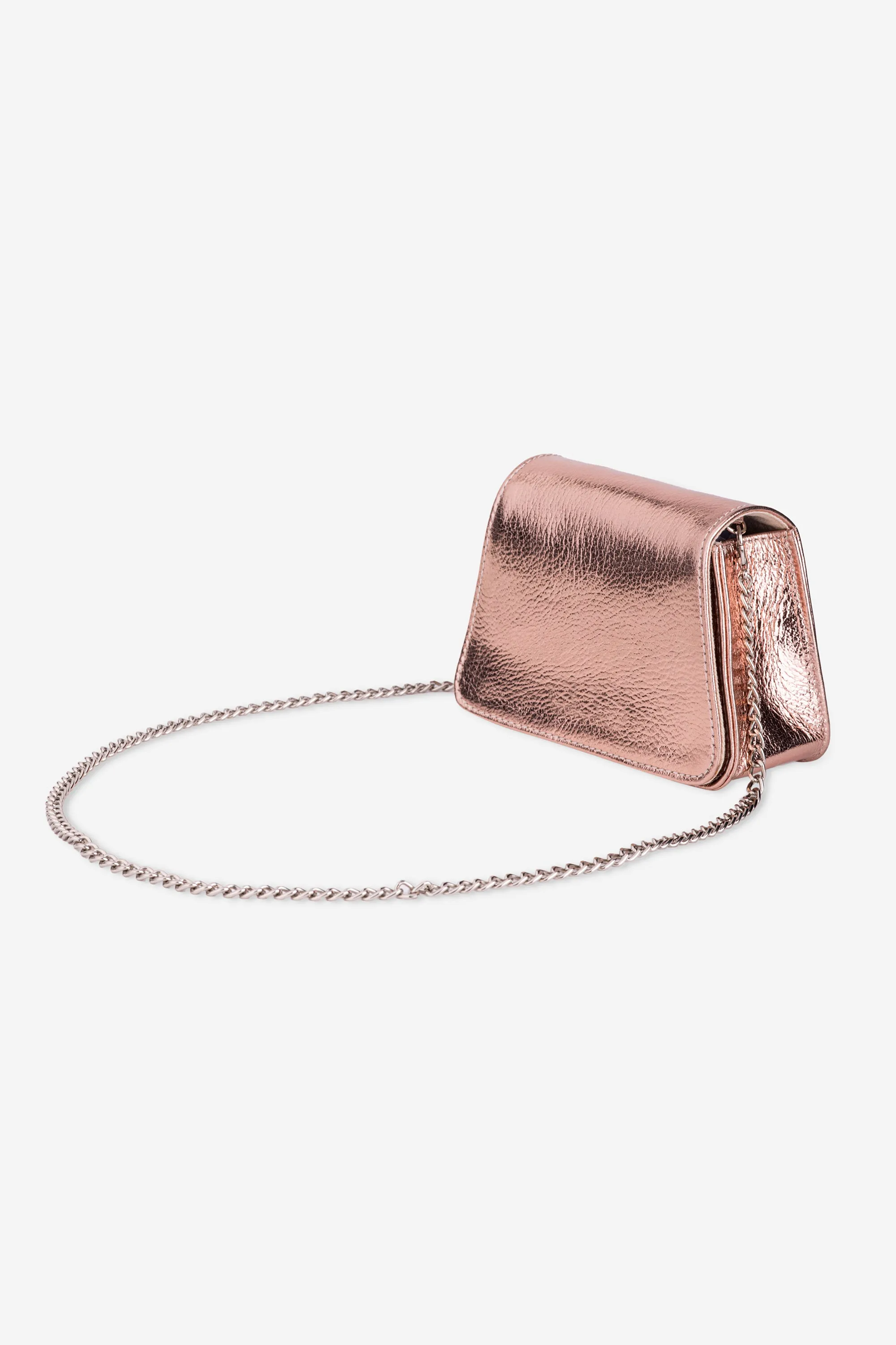 Abelardo Pixi Rose Gold Mini Sling Bag