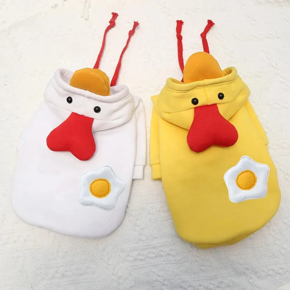 Cozy Plush Pet Jacket: Stylish Hooded Dog Coat for Chilly Seasons