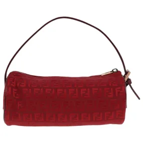 Fendi Baguette  Canvas Clutch Bag ()