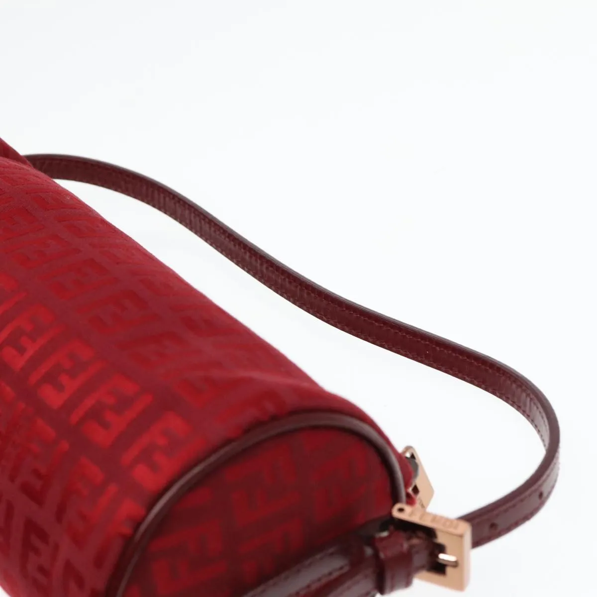 Fendi Baguette  Canvas Clutch Bag ()