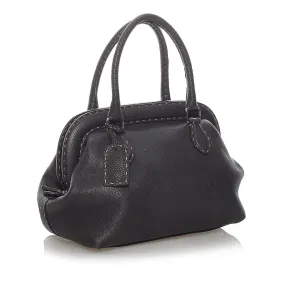 Fendi Selleria Leather Handbag (SHG-37198)