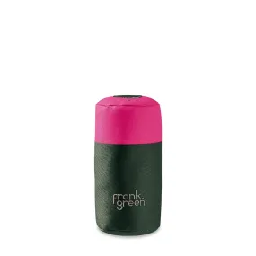 frank green Khaki and Neon Pink Squeaky Bottle Dog Toy