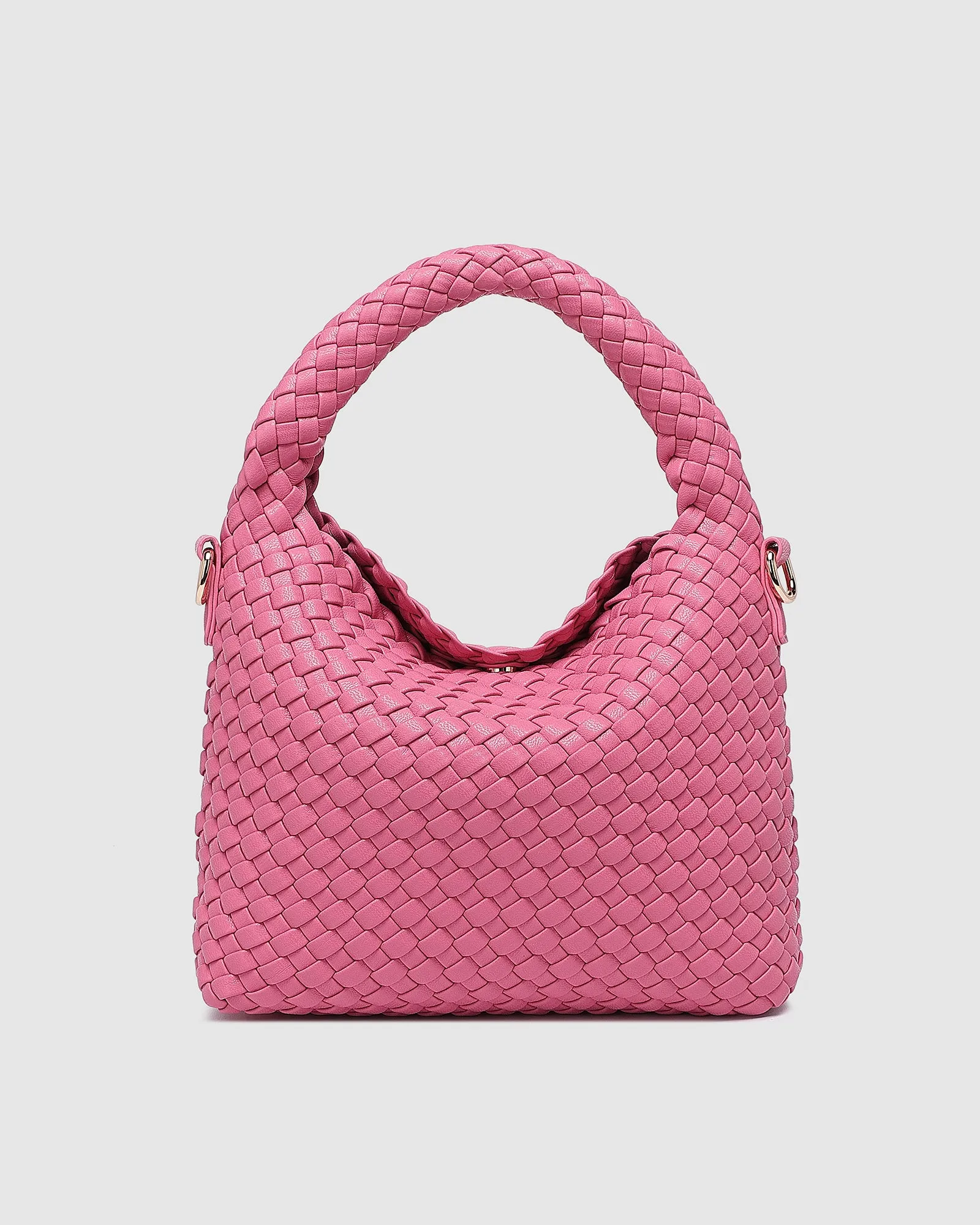 Gabby Mini Woven Shoulder Bag