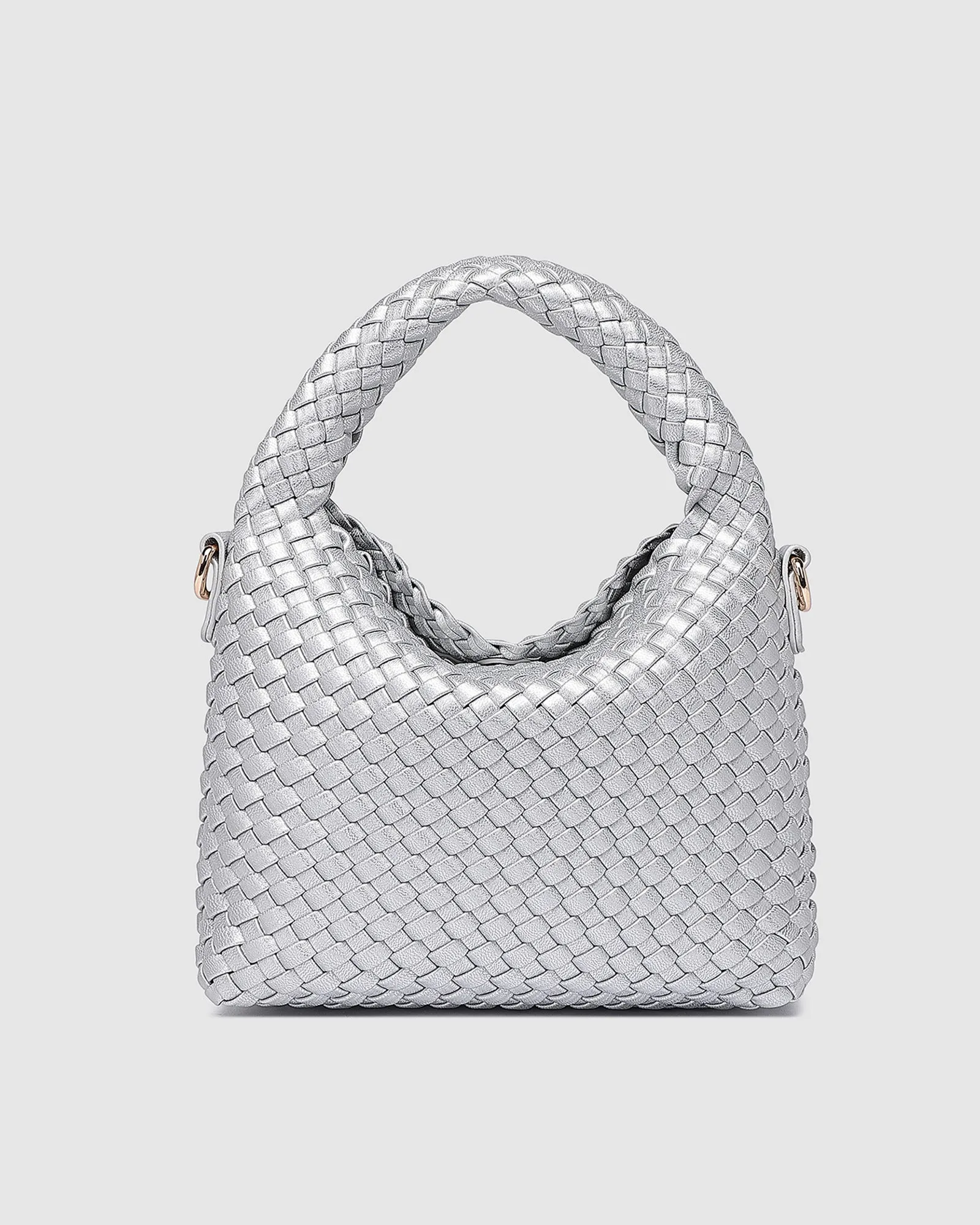 Gabby Mini Woven Shoulder Bag