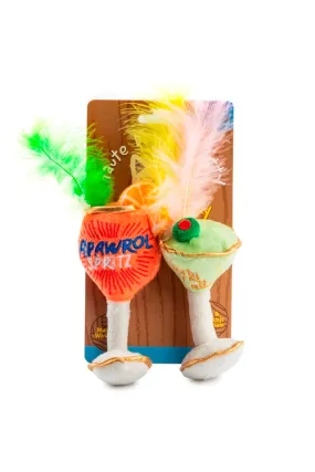 Haute Diggity Kitty Cocktails (2 Cocktails) Toy
