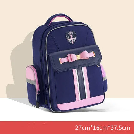 Kk tree school bag primary school girl 6-12 year old child 1-3-6 grade girl backpack shoulder ridge reduction