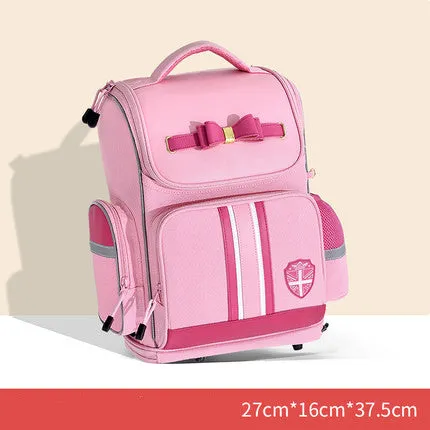 Kk tree school bag primary school girl 6-12 year old child 1-3-6 grade girl backpack shoulder ridge reduction