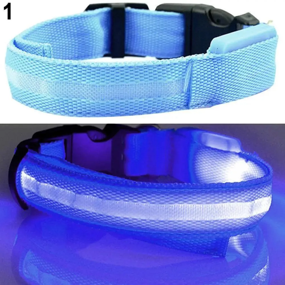 LED Light-Up Pet Safety Collar: Stylish Illumination for Dogs