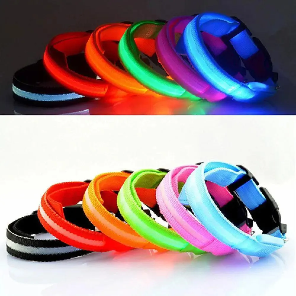 LED Light-Up Pet Safety Collar: Stylish Illumination for Dogs