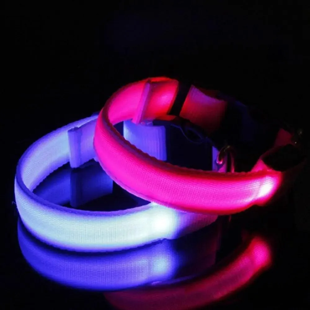 LED Light-Up Pet Safety Collar: Stylish Illumination for Dogs