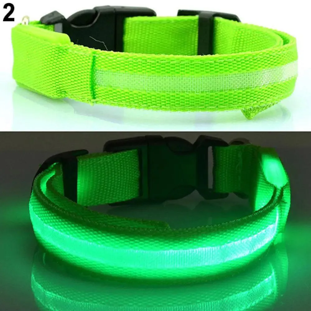 LED Light-Up Pet Safety Collar: Stylish Illumination for Dogs