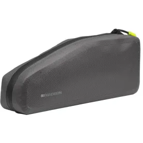 Madison Caribou top tube bag; welded seams and waterproof zip