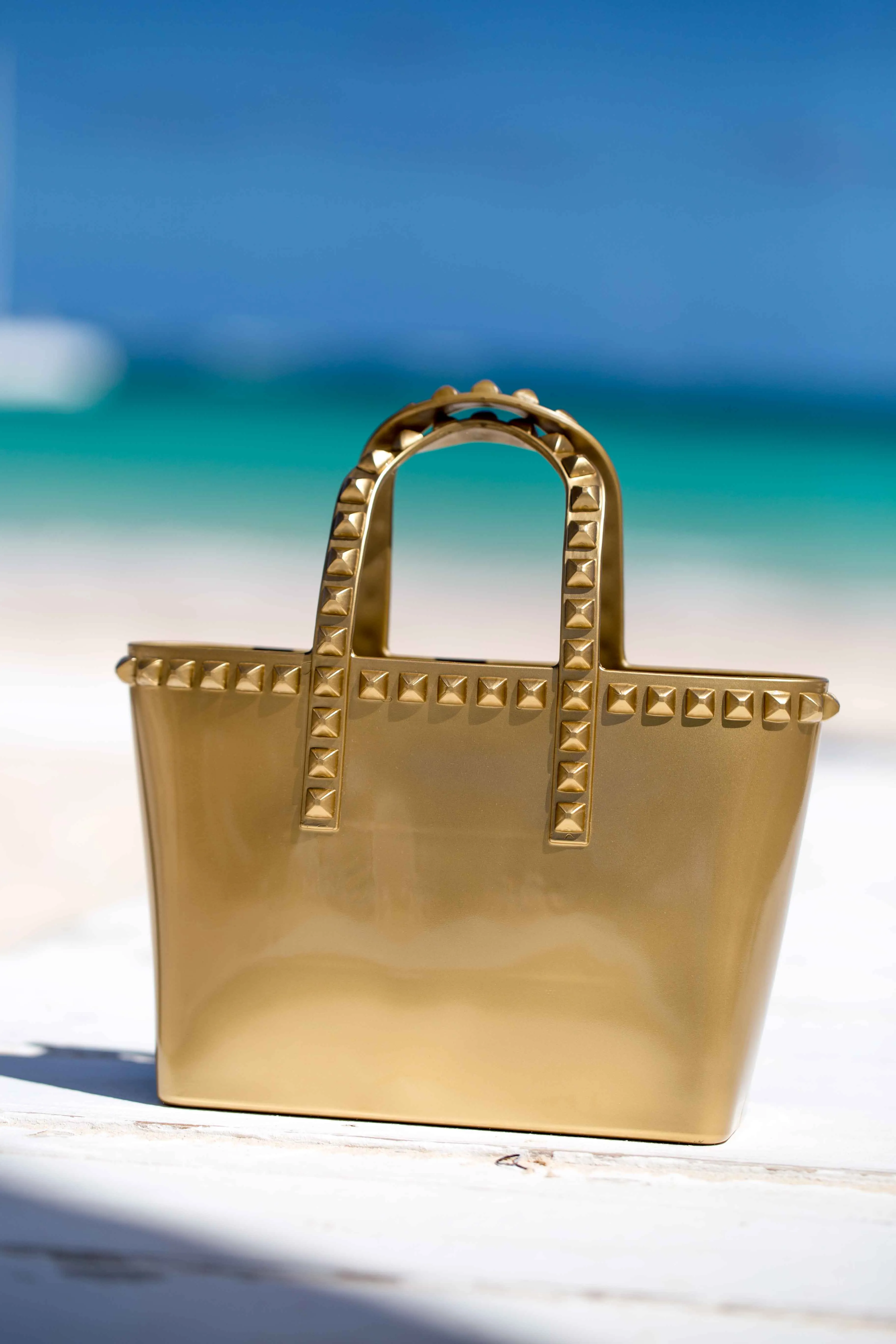 Miriam Micro Mini Tote - Metallic Jelly