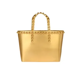 Miriam Micro Mini Tote - Metallic Jelly