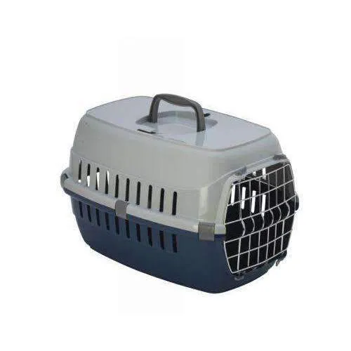 Moderna Road Runner Carrier 1 - With Metal Door- Blue Berry