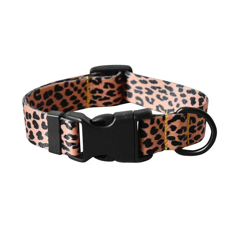 National Style Custom Dog Leash & Collar Set: Stylish Pet Safety Gear