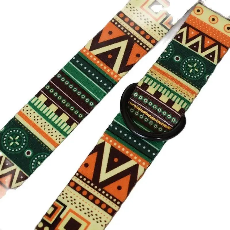 National Style Custom Dog Leash & Collar Set: Stylish Pet Safety Gear