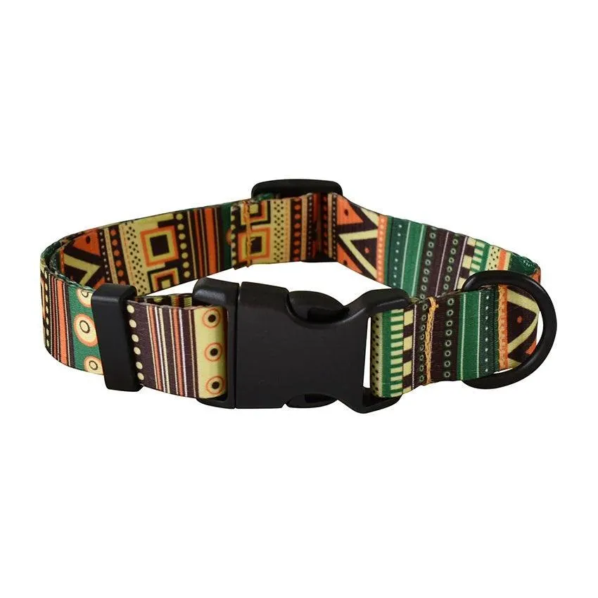 National Style Custom Dog Leash & Collar Set: Stylish Pet Safety Gear