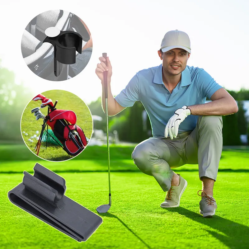 Organizer clips for golf clubs