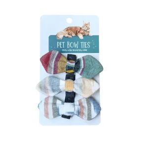 Pet Bow Tie Set: Add a Touch of Style to Your Furry Friend - Set of 3