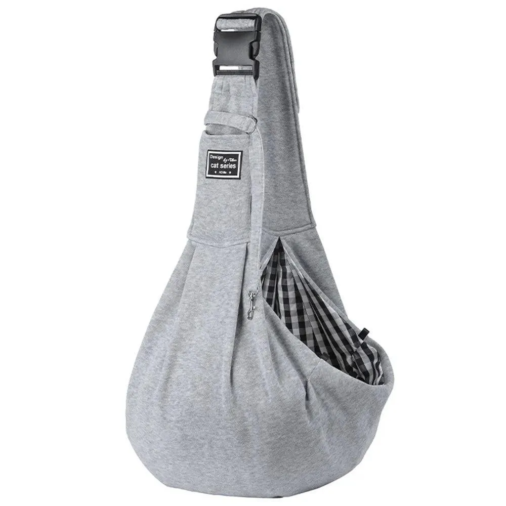 Pet Companion Carryall: Stylish Adjustable Pet Shoulder Bag - Secure and Spacious Transport Solution