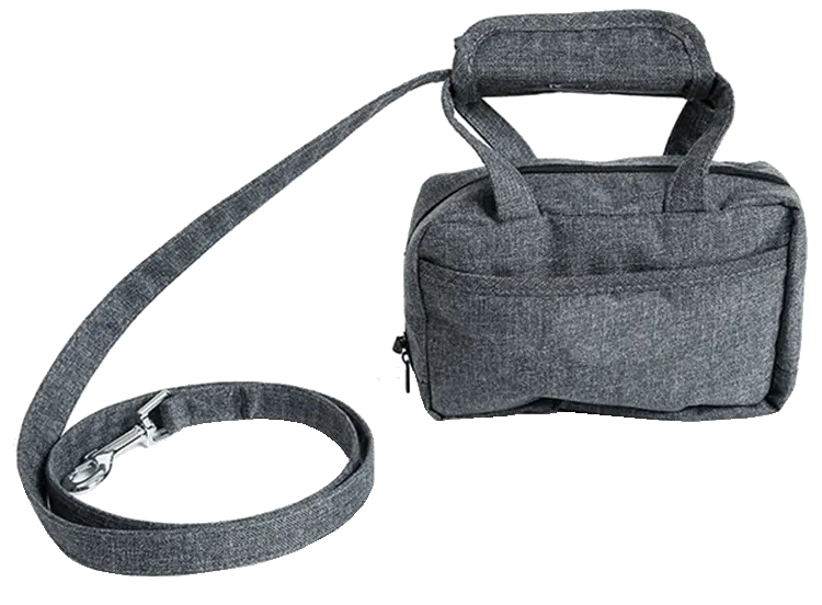 Pet Life - Posh Walk Purse Accessory Holder Leash for Dogs