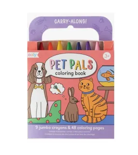 Pet Pals Carry Along Crayon & Coloring Book Kit