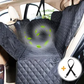 Pet Transport Hammock: Waterproof Dog Carrier for Backseat Comfort
