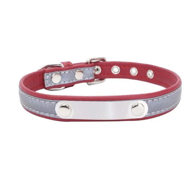 Reflective Cat Collar: Personalized ID for Stylish Pet Safety