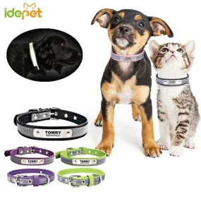 Reflective Cat Collar: Personalized ID for Stylish Pet Safety