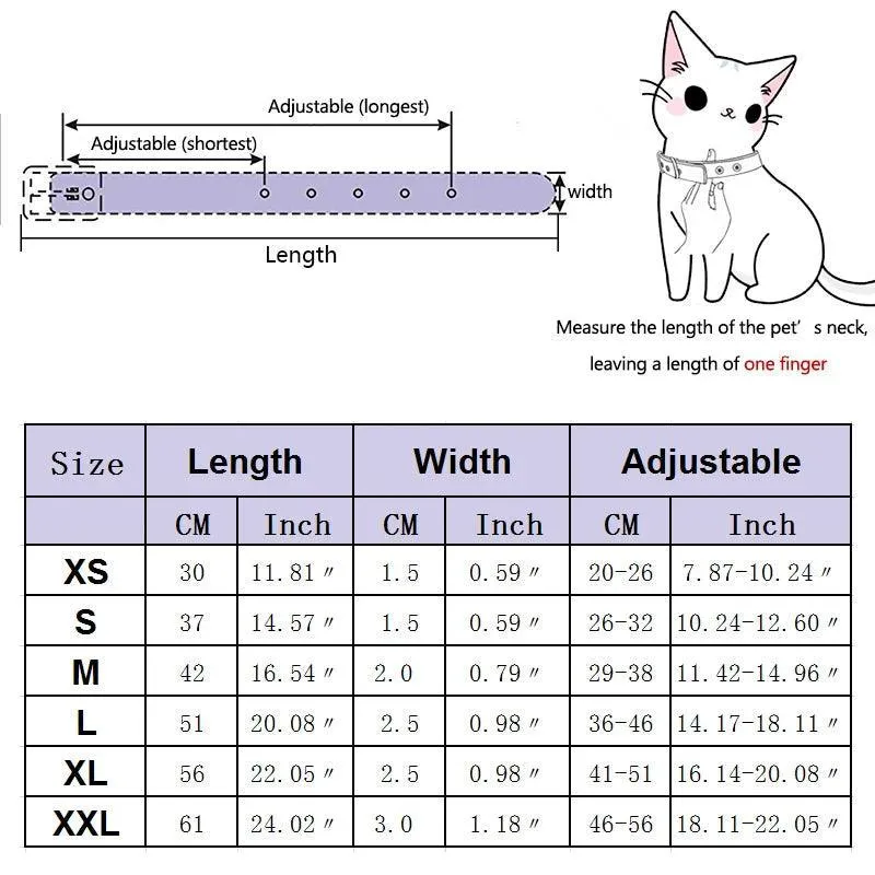 Reflective Cat Collar: Personalized ID for Stylish Pet Safety