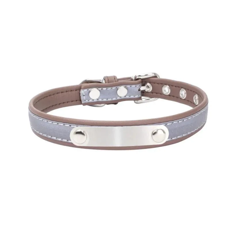 Reflective Cat Collar: Personalized ID for Stylish Pet Safety
