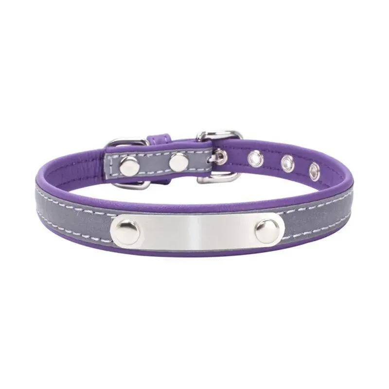 Reflective Cat Collar: Personalized ID for Stylish Pet Safety