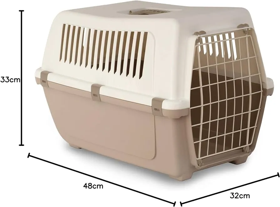 Rosewood | Pet Dog & Cat Transport Carrier Cage | Vision Classic 50 - Mocha