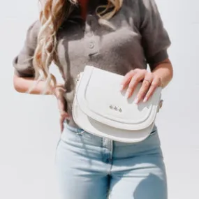 Serenity Saddle Bag (Cream)