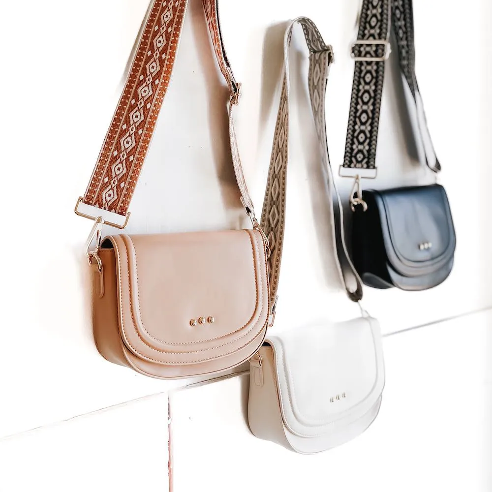 Serenity Saddle Bag (Cream)