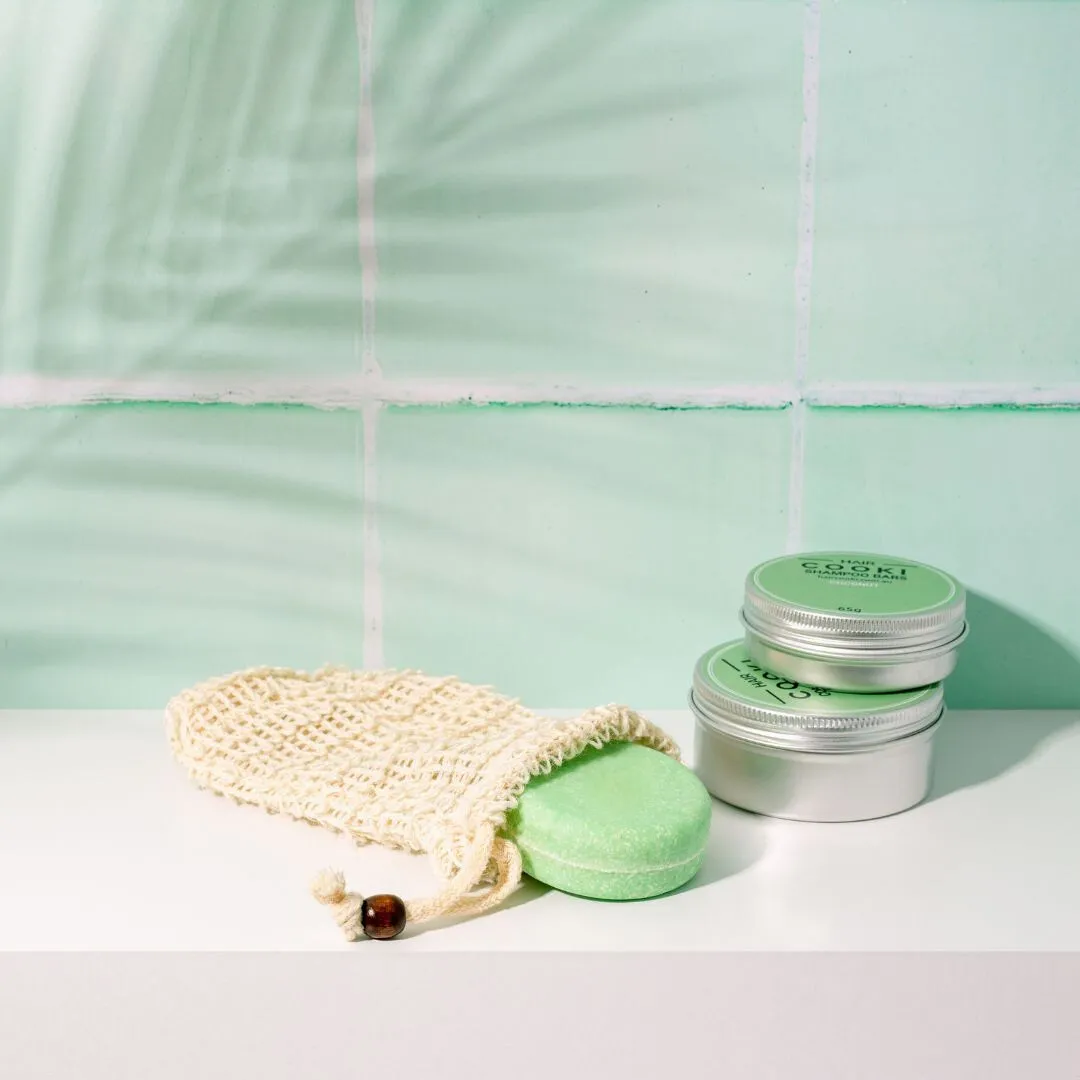 Shampoo Bar Saver and Transport Bag