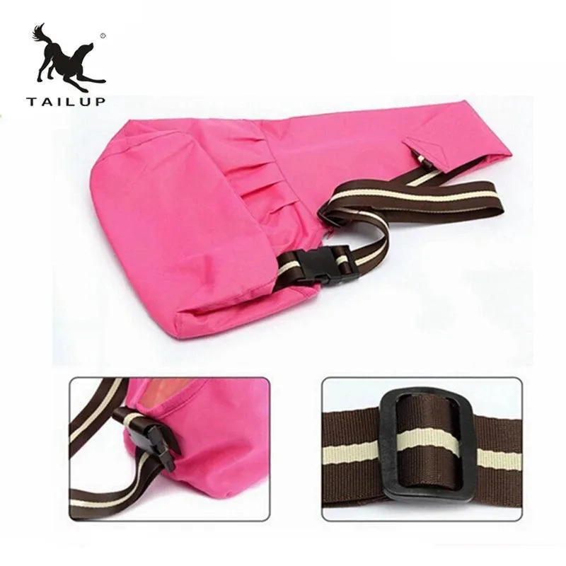 TAILUP Pet Sling Backpack: Stylish Comfort for Dogs On-the-Go