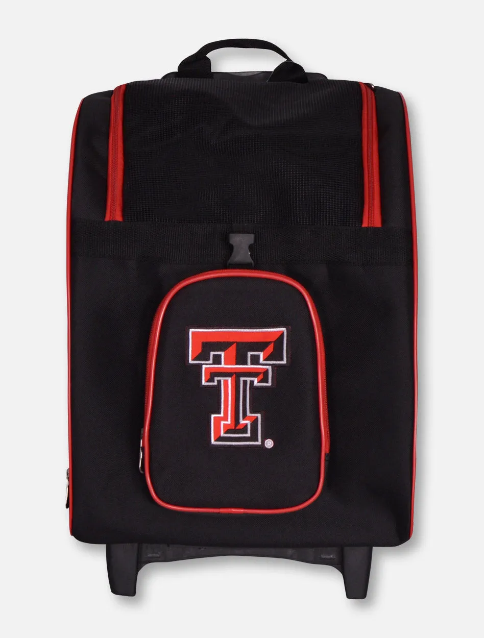 Texas Tech Red Raiders Double T Wheeled Pet Carrier