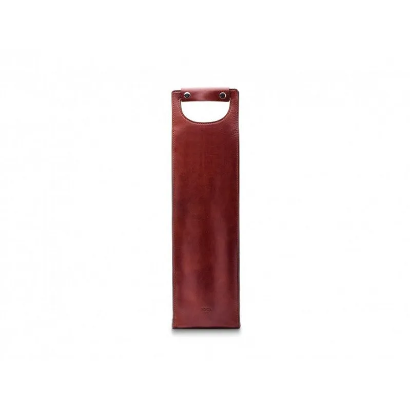 Travel & Gift Leather Bag - Wine Bottle Carrier