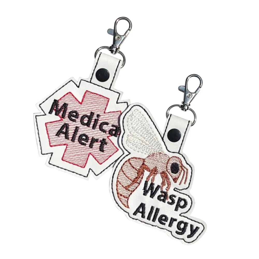 Wasp Allergy & Small Medical Alert Bundle
